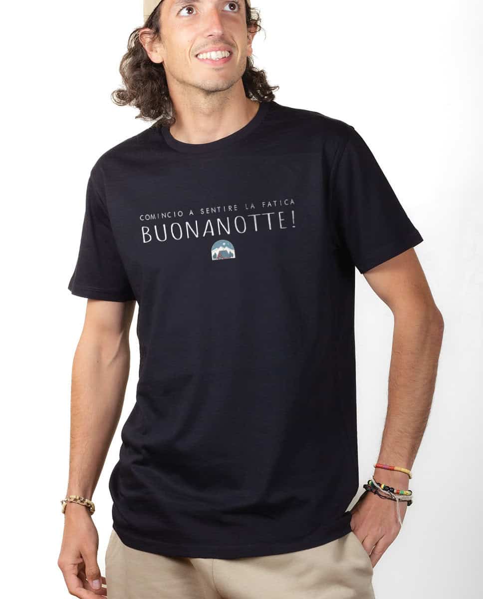 T-SHIRT HOMME : Les Bronzés Comincio a sentire la fatica, buonanotte ! – Image 2
