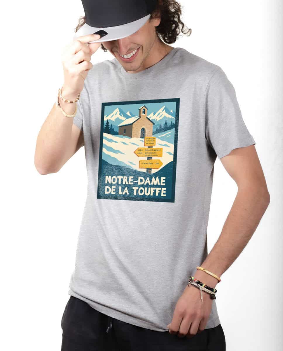 T-SHIRT HOMME : Notre Dame de la Touffe – Image 4