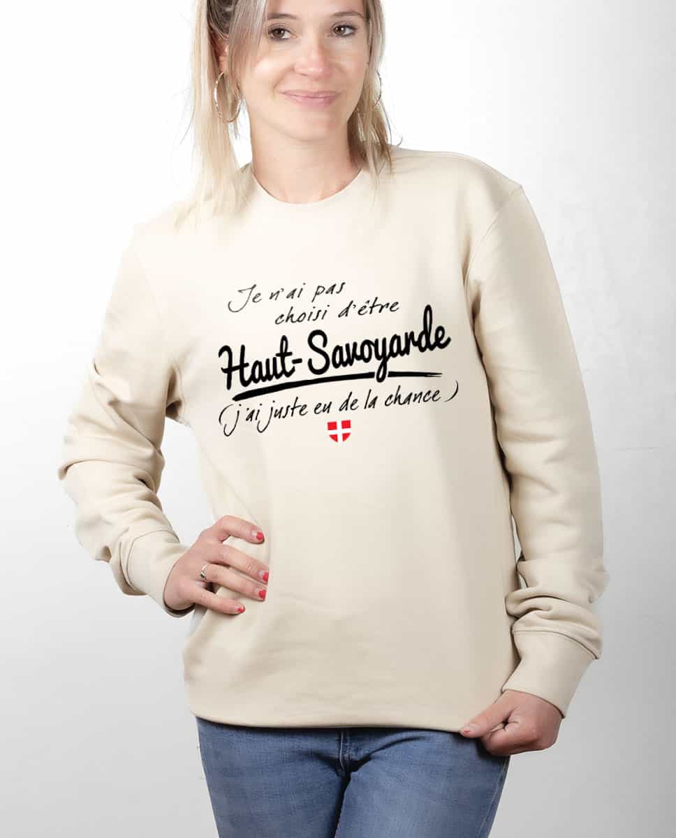 PULL FEMME : JE N’AI PAS CHOISI D’ÊTRE HAUT SAVOYARDE – Image 7