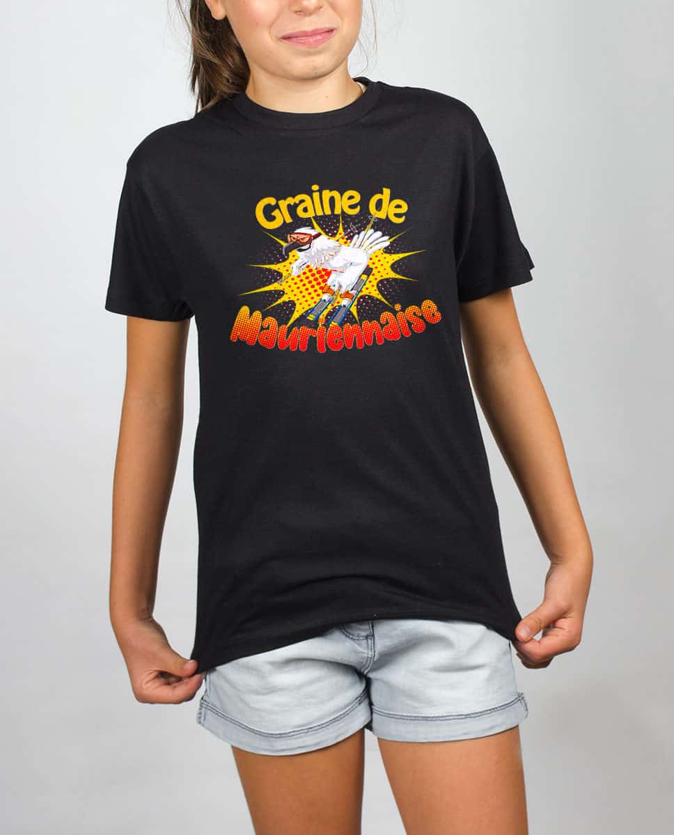 T SHIRT ENFANT : GRAINE DE MAURIENNAISE – Image 5