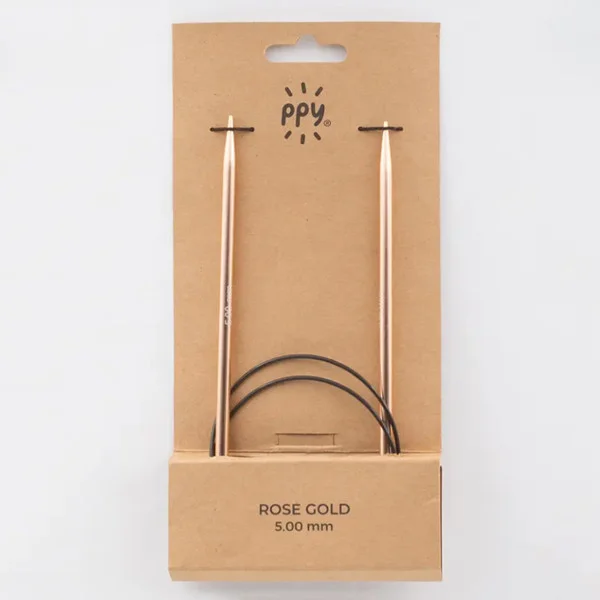 Aiguilles droites N°3 – Rose Gold 30cm – Image 4