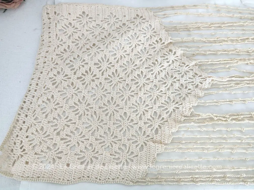 Rideau crochet fait main double sens – Image 5