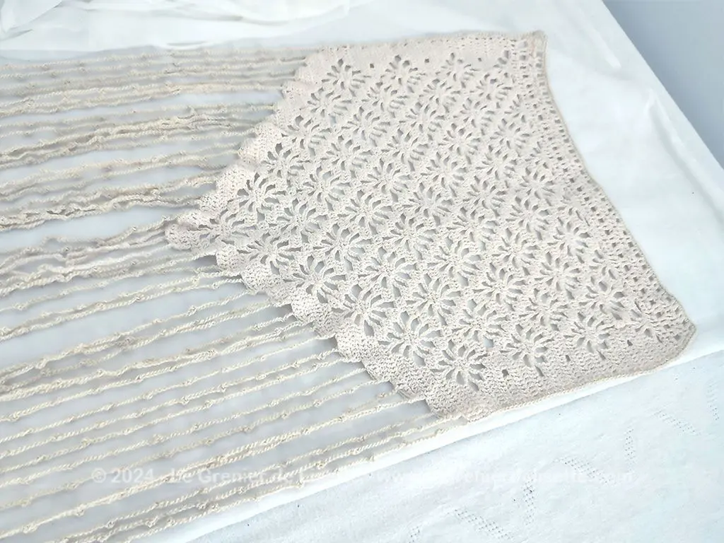 Rideau crochet fait main double sens – Image 4