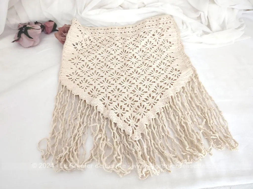 Rideau crochet fait main double sens – Image 6