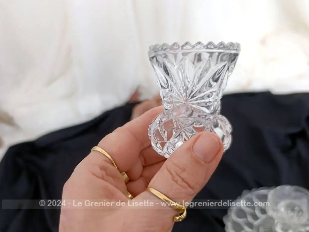 Assortiment rat de cave et bougeoir verre ouvragé – Image 5