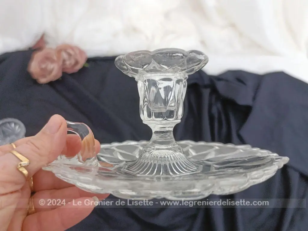 Assortiment rat de cave et bougeoir verre ouvragé – Image 9