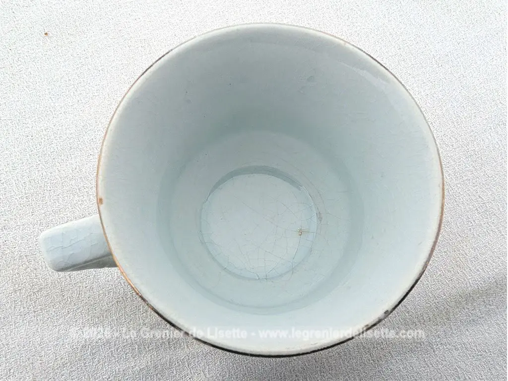 Duo vintage de tasses « Tete à tête » style Art Déco – Image 9