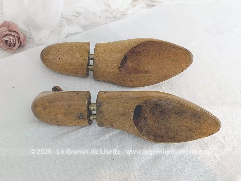 Anciens embauchoirs bois articulés pointure 43 – Image 6