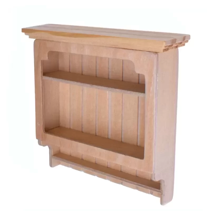 Etagère de cuisine en bois vernis – Image 2