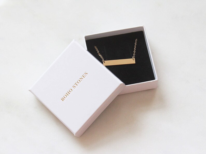 BohoStones – Collier Prénom Personnalisé Or 14k – Image 5