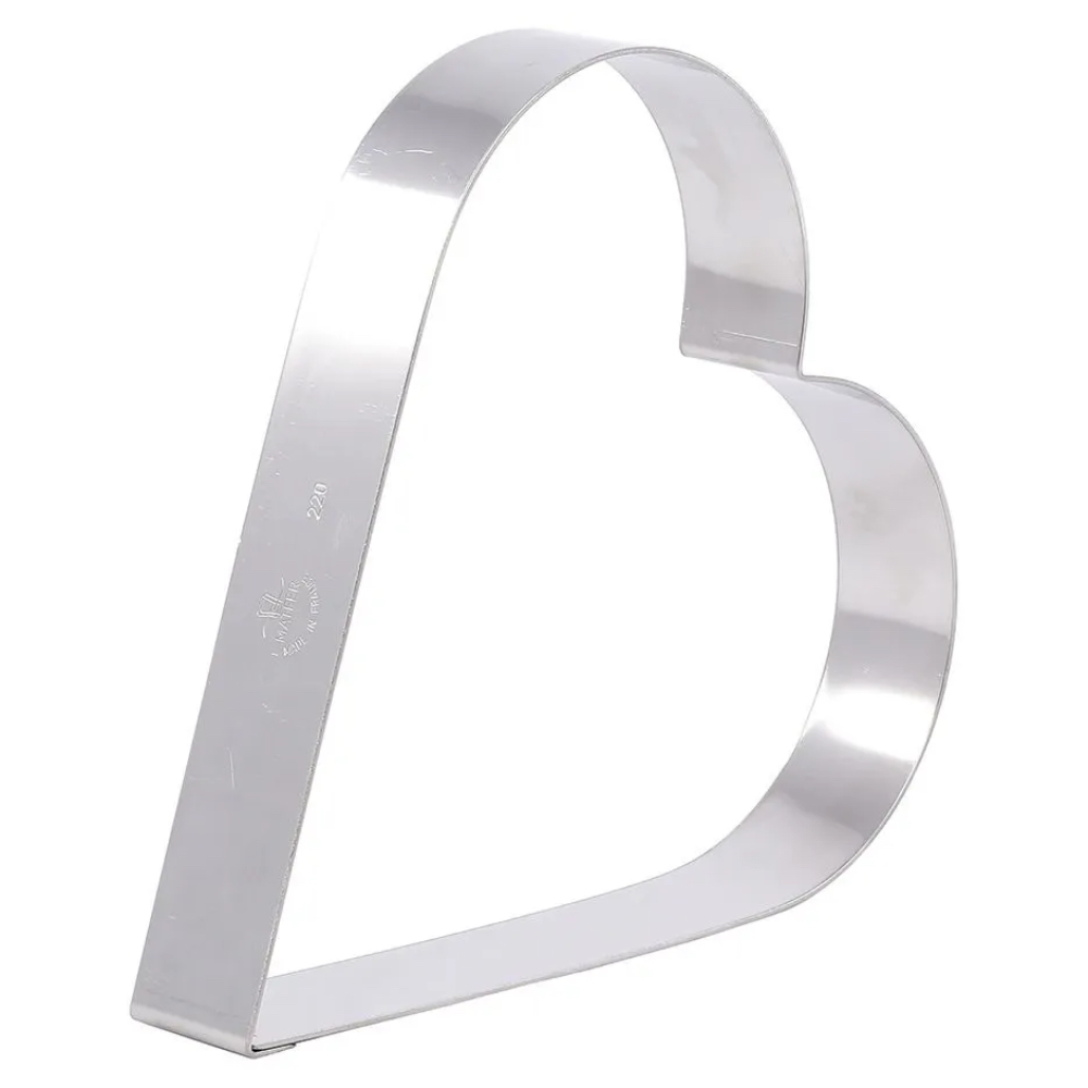 ENTREMET COEUR INOX 100X35 MM