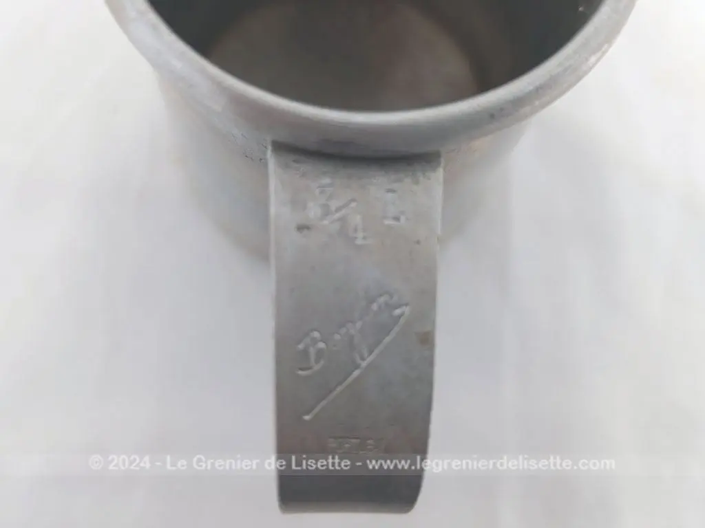 Ancien pichet alu 3/4 L Bonfim Portugal – Image 8