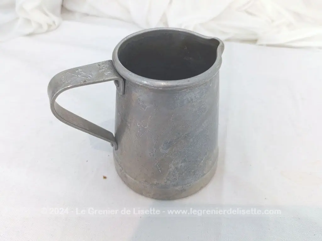 Ancien pichet alu 3/4 L Bonfim Portugal