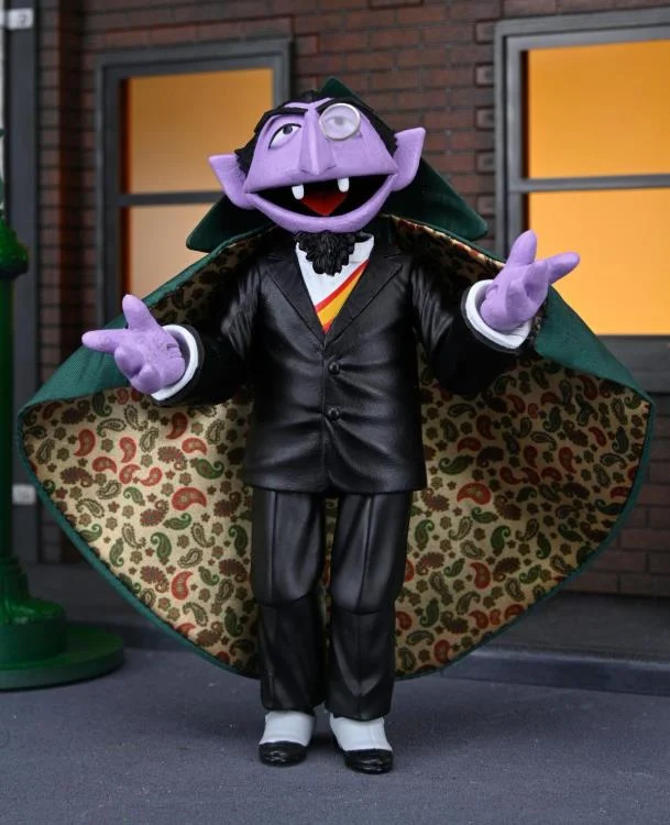 NECA Sesame Street Ultimate Count Von Count Action Figure – Image 2
