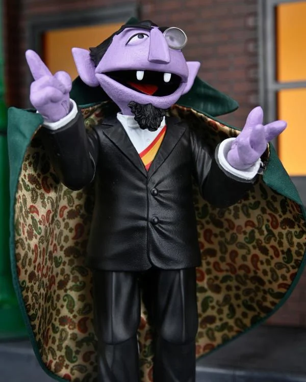 NECA Sesame Street Ultimate Count Von Count Action Figure – Image 4