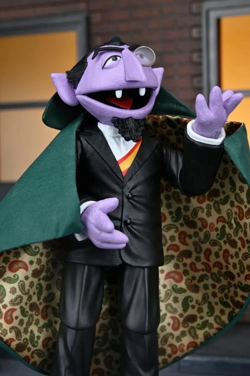 NECA Sesame Street Ultimate Count Von Count Action Figure – Image 5