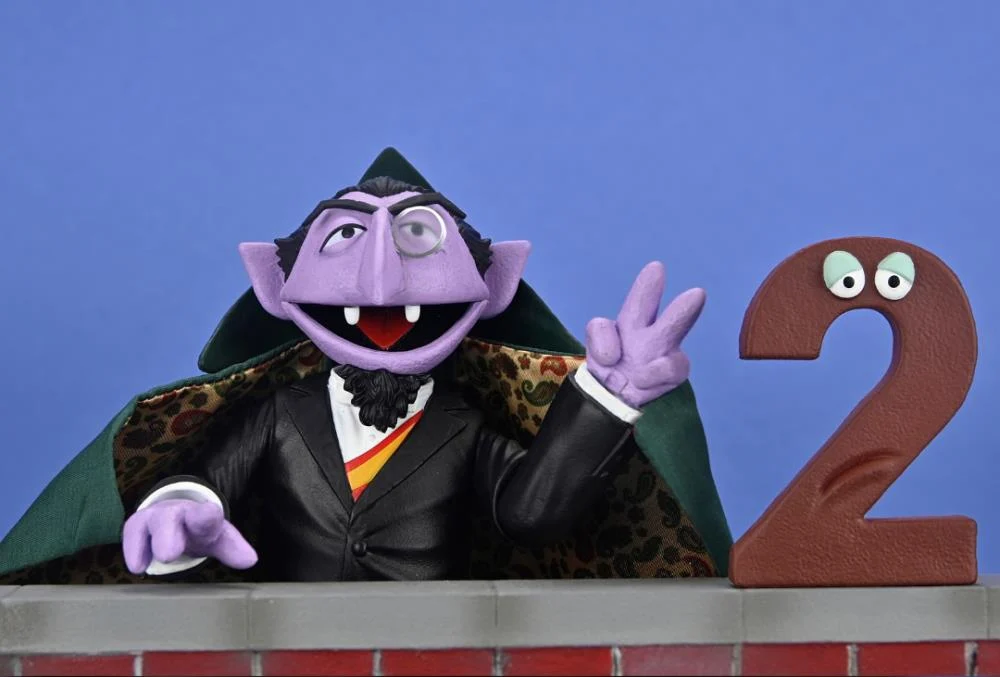 NECA Sesame Street Ultimate Count Von Count Action Figure – Image 7