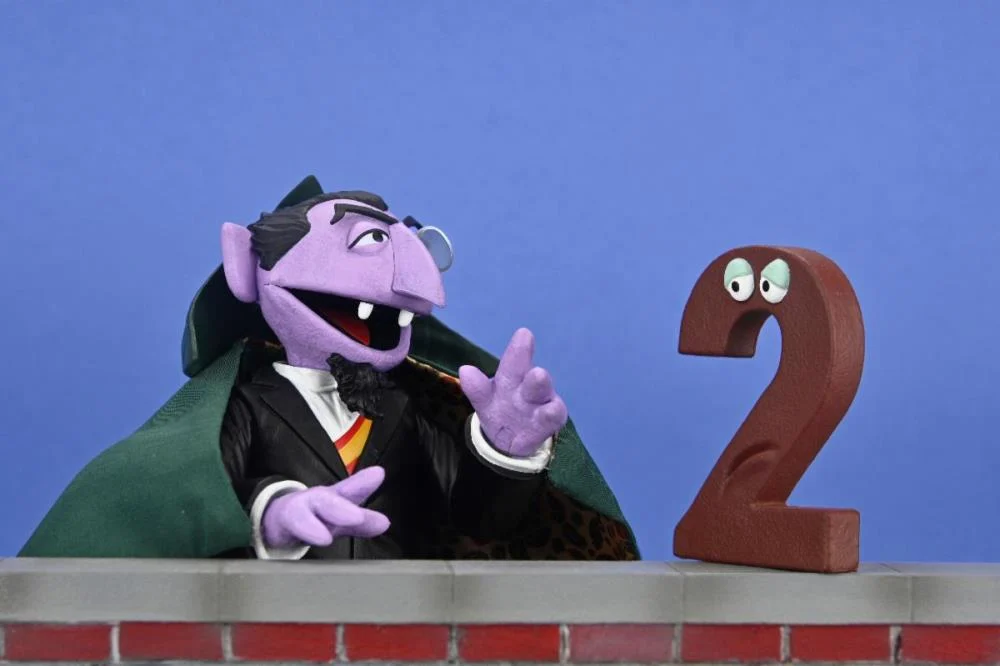 NECA Sesame Street Ultimate Count Von Count Action Figure – Image 8