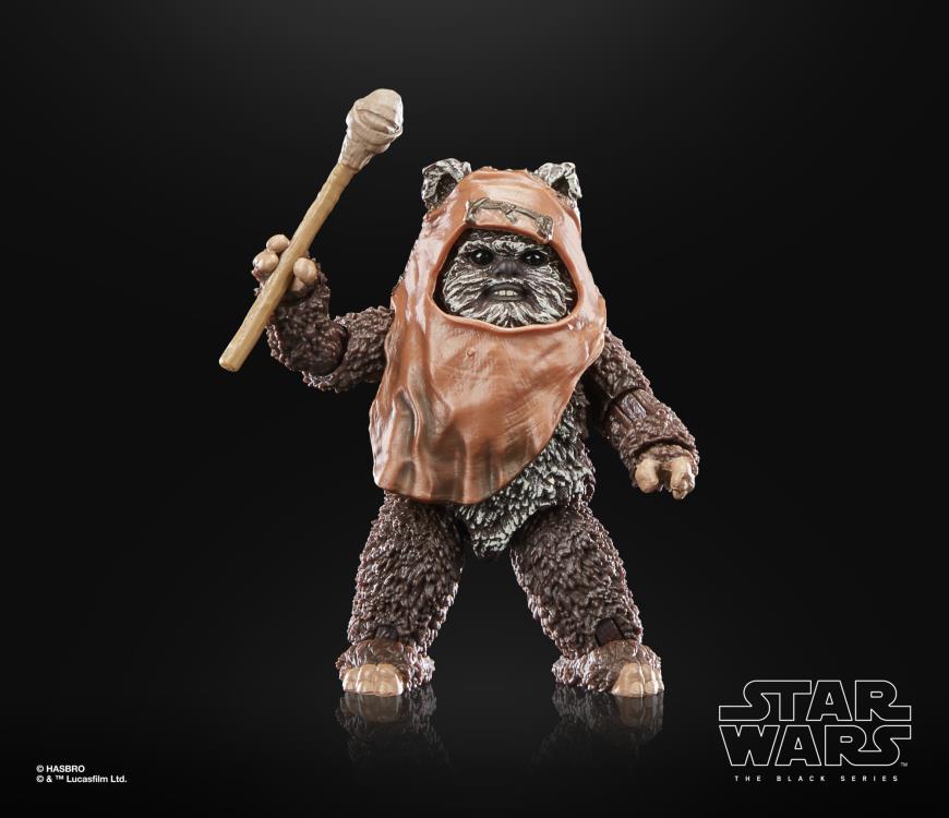 Star Wars The 40th Anniversary The Black Series Wicket ( ROTJ ) – Image 5