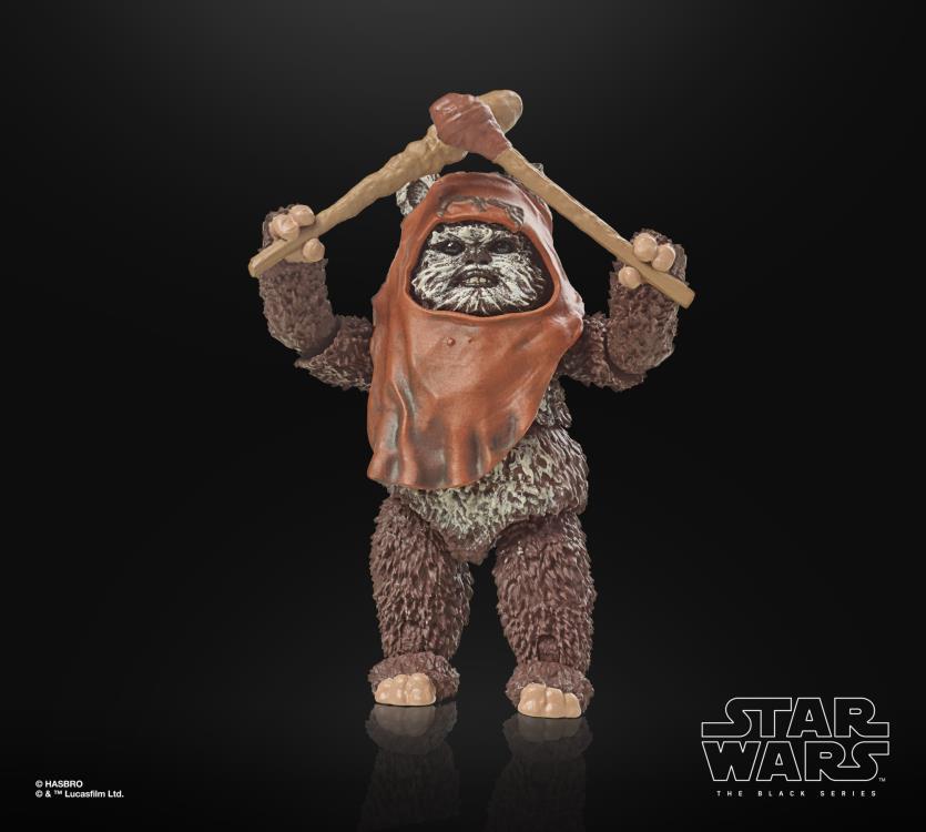 Star Wars The 40th Anniversary The Black Series Wicket ( ROTJ ) – Image 7